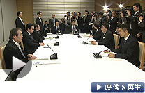 大飯原発の再稼働問題で野田首相と関係３閣僚が初協議（３日夜）