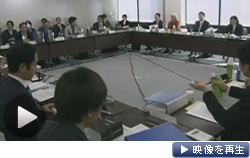 厚労省は派遣制度の見直し案を労働政策審議会で示した（12日午前）＝テレビ東京