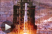 北朝鮮が長距離弾道ミサイル発射時の映像を公開
