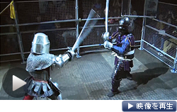 騎士と武士が対決。新格闘技「アーマードバトル」、日本で始動